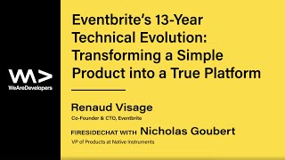 Eventbrite's 13-Year Technical Evolution: Transforming a Product into a Platform -  RenaudVisage