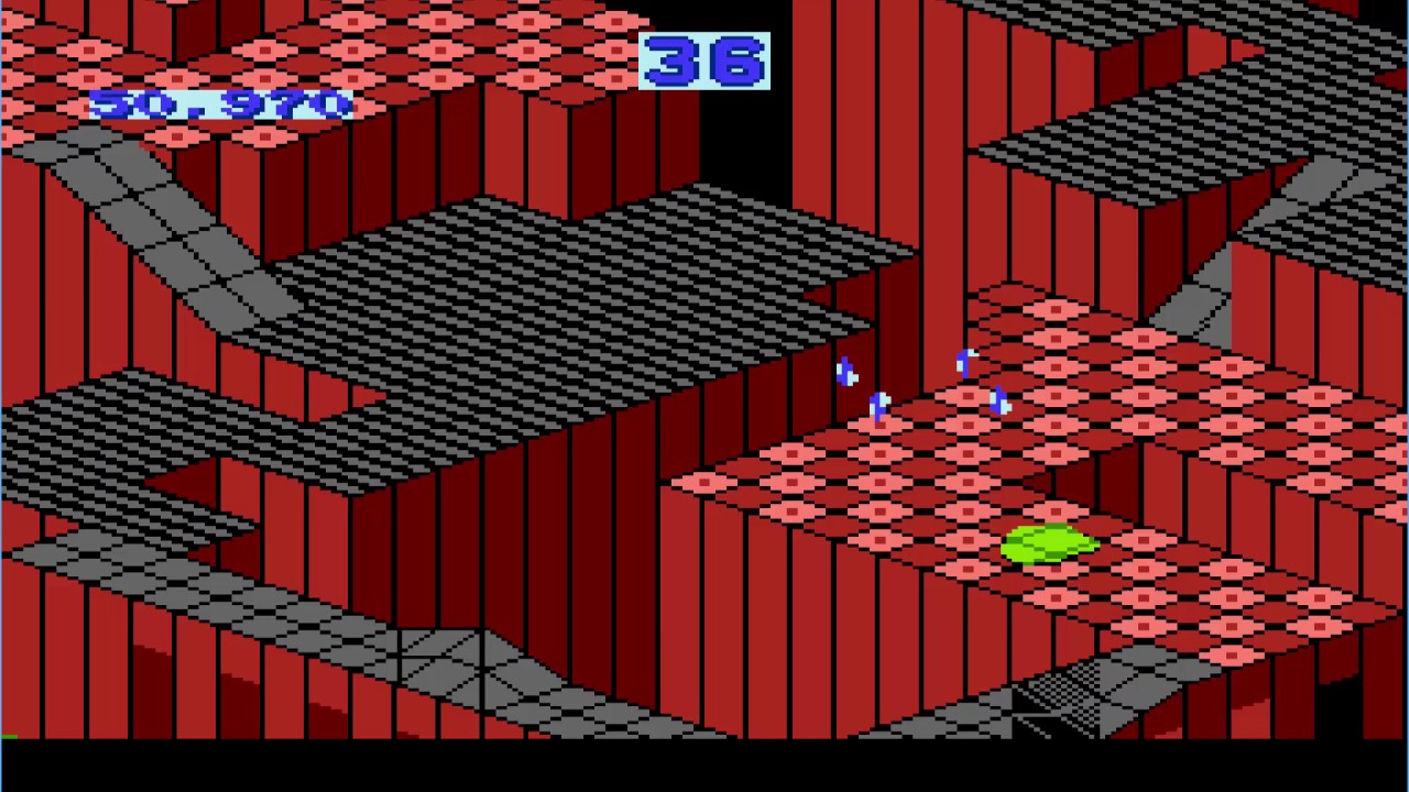 NES Marble Madness Level 6 The Ultimate Race Walkthrough [HD] YouTube