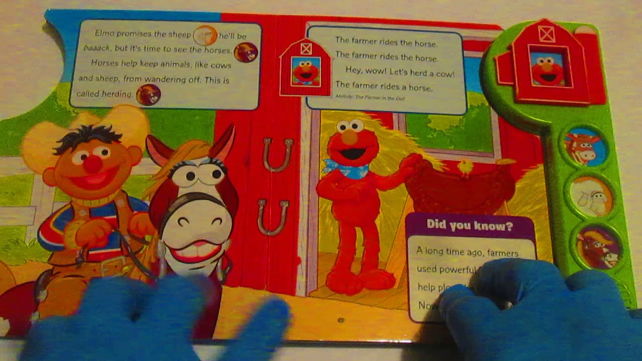 Elmo Farm Friends Visit the Farm with Elmo SESAME STREET YouTube