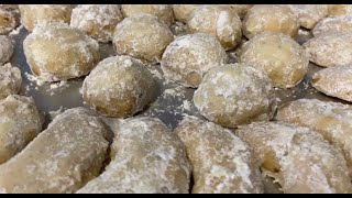 Armenian Butter Cookies / Пряники / Kourabiedes