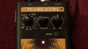 TC Helicon Voicetone E1 Feedback Bug (English)