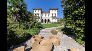 Villa Gavazzeni Lago Maggiore Baveno  Luxury Historic villa for sale on Lake Maggiore Italy