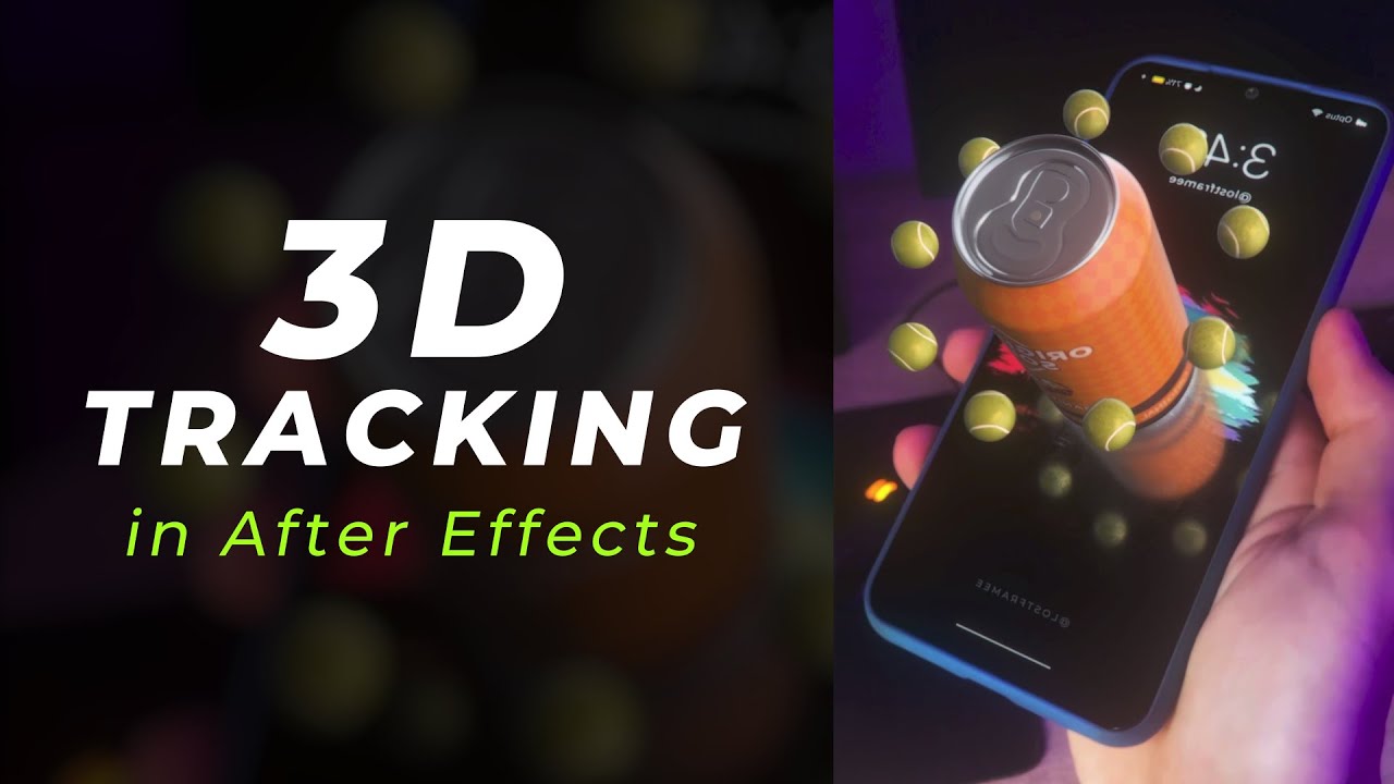 3D Tracking in After Effects | Motion Design Tutorial - YouTube