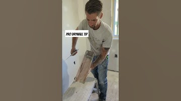 Professionele tip voor het aanbrengen van gipsplaat en gipsplaatmodder, zodat u uw retouches kunt...