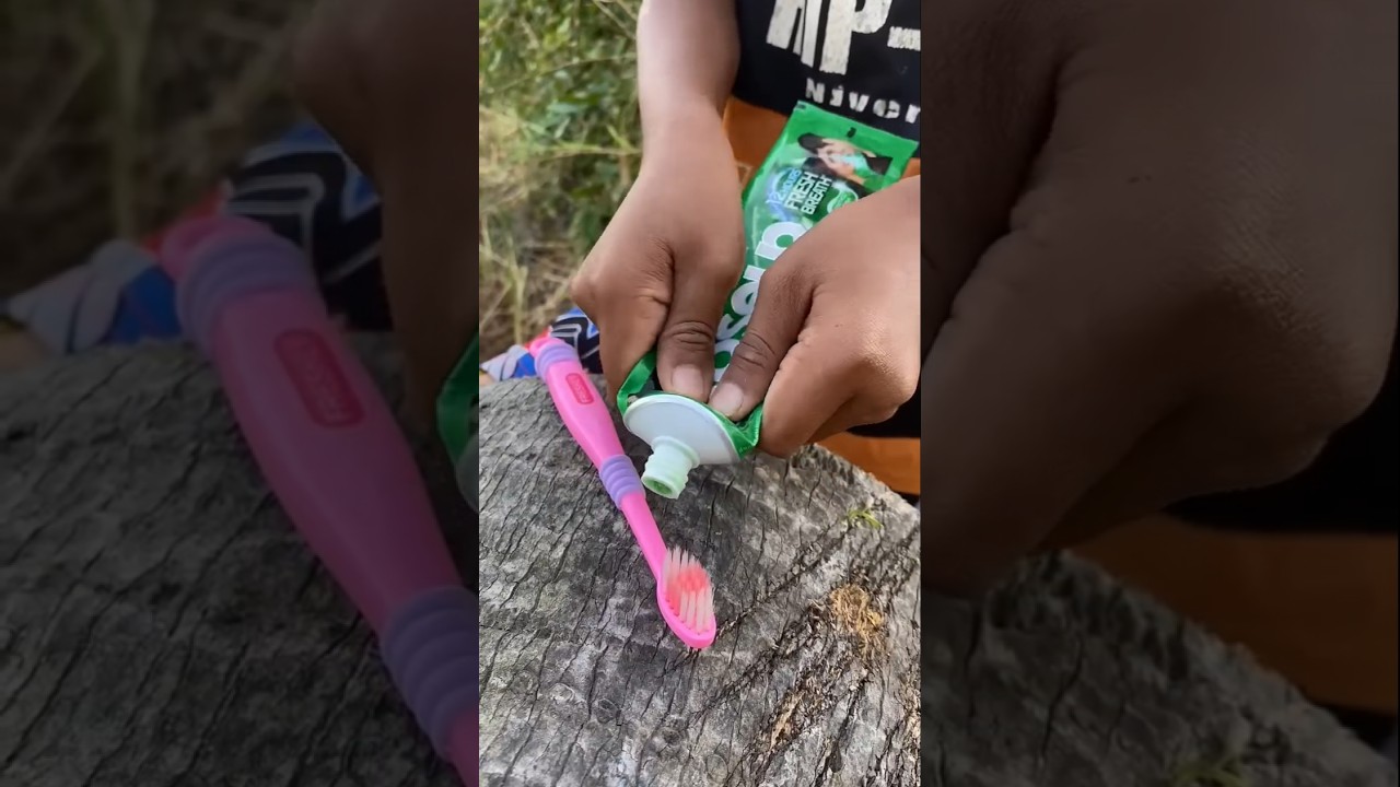 Survival Skills: SMART idea and USEFUL with toothpaste 