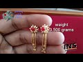 Ear gold leatest jewellery