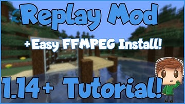 How to Install and USE Replay Mod for Minecraft 1.14+ | EASY FFMpeg Install!
