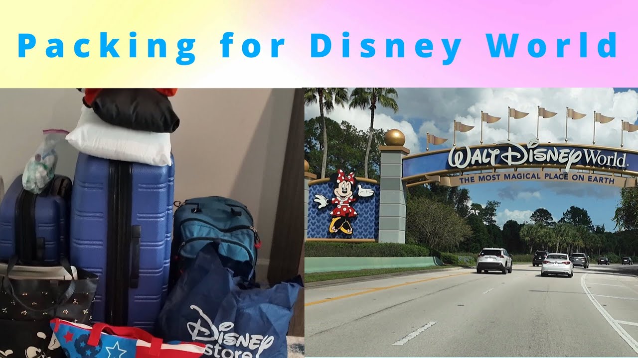 Disney World Pack and Prep - Sept 2025