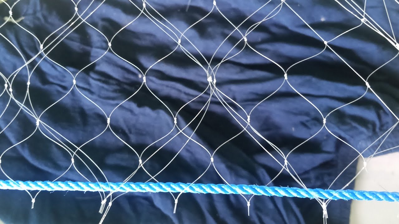 Tutorial Cara Merakit Jaring Ikan 3 Lapis!!! PEMULA WAJIB KUMPUL DI SINI. part 1