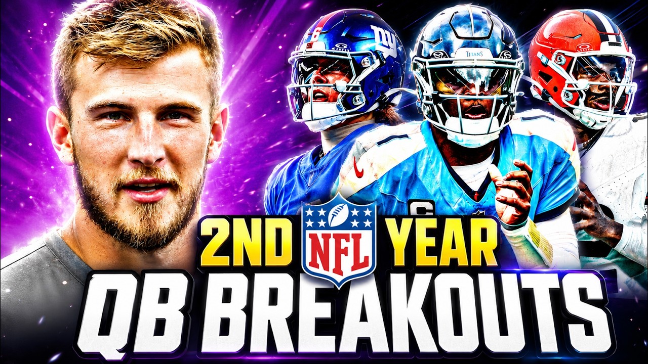 Target These Second Year QBs ✅ 2026 Fantasy Football artwork