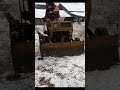 40年前のショベルカーが除雪車に変身！！【komatsu】