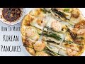 How To Make Korean Pancake (Pajeon) (Recipe) 韓国お好み焼き(パジョン)の作り方 （レシピ）