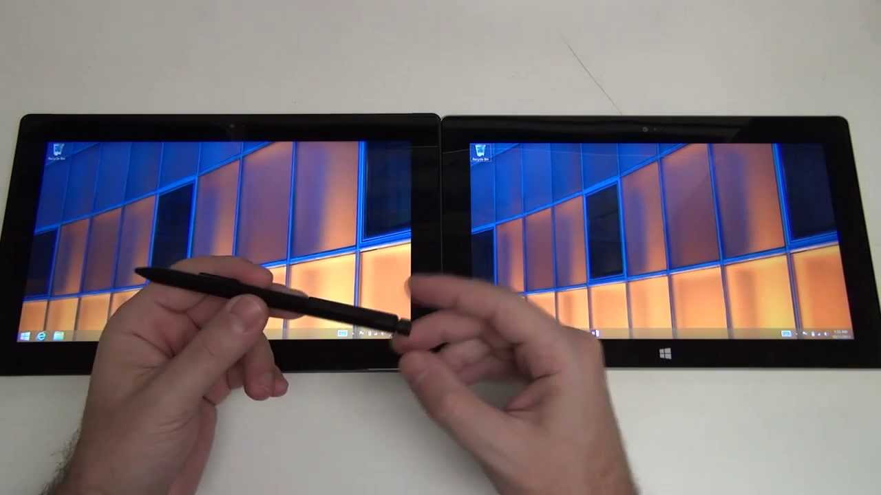 Microsoft Surface Pro 2 vs Surface 2