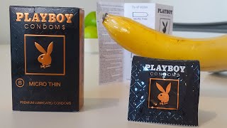 Playboy Condoms Micro Thin (Unboxing & How To Use) Playboy लुब्रिकेटेड अल्ट्रा थिन कॉन्डोम