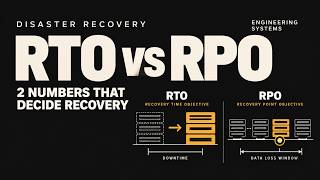 RTO vs RPO Explained: The 2 Numbers That Decide Disaster Recovery RTO vs RPO Explained: The 2 Numbers That Decide Disaster Recovery