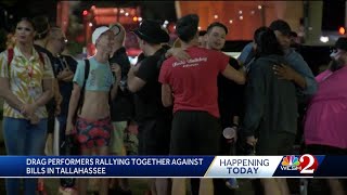 Orlando drag queens rally at state capitol to protest 'Protection of Children' bill