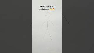 Level up your stick man to chainsawman🔥 #drawing #art #sketch #howtodraw #chainsawman