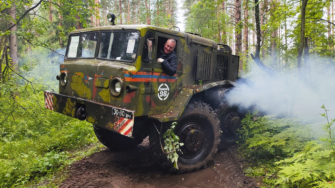 МАЗ 537 / Первый выезд ТЕПЛОВОЗА, первые проблемы