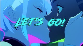 🔵LET'S GO!🌕[LET'S GO—Stuck In The Sound]☄️#аниме#эдит#амв#киберпанкбегущиепокраю#anime#edit#amv