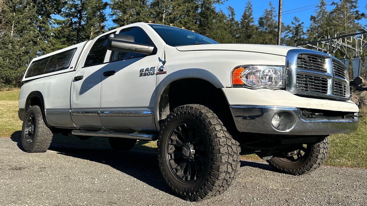 2004 Dodge RAM 3500 4x4 Laramie 5.9 Cummins Crew Cab Long Box-Mods ...