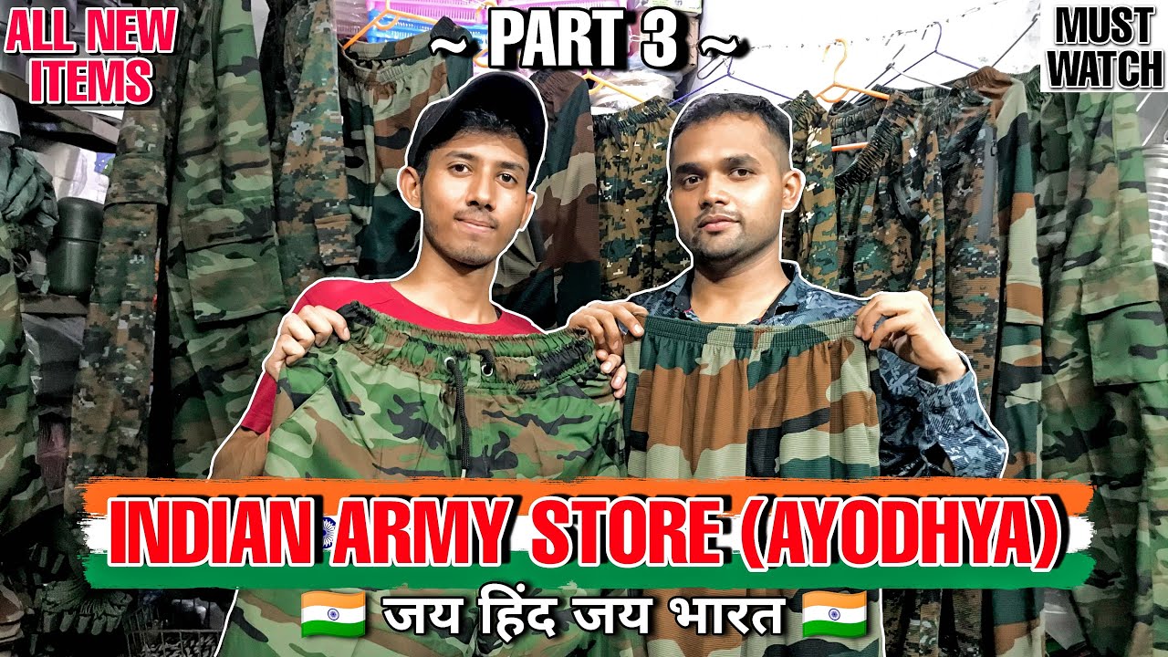 Indian Army Store(Ayodhya) Part-3 🇮🇳 | Cheapest Market Sadar bazaar Cantt | Armaan Sharma Vlogs