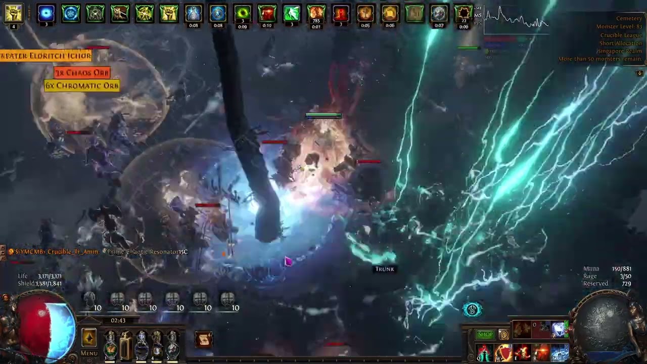 3.21, Spectral Shield Throw Trickster