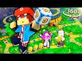 Mario Party with YOU in Minecraft VR 360!