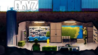 Building a HIDDEN Underground Bunker Base! - DayZ