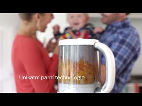 Video: Philips Avent 4-v-1 Zdravá výživa Baby Food Maker