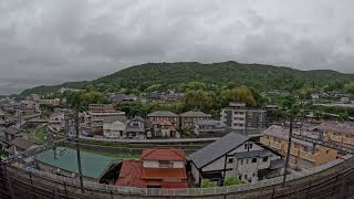 Typhoon Mawar Timelapse in 4K; its Journey Past Japan! Kobe, Tanigami area at 7am, June 2nd, 2023