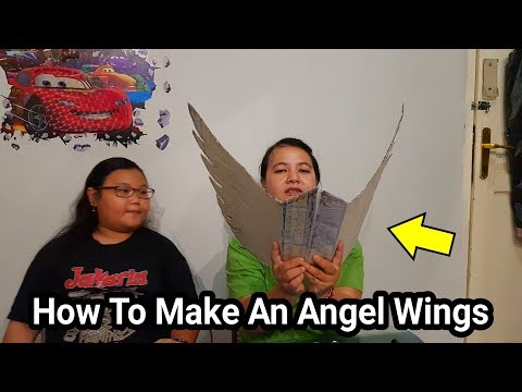 Cara Membuat Sayap Angel Dari Bahan Daur Ulang | How To Using Recycle