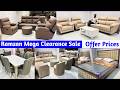 Ramzan Clearance Sale / OFFER Prices / Sofa Sets Recliner Marble Dining Tables Cots Furniture Shppng