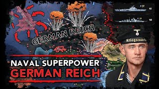 [HoI4] AI Only Timelapse  Naval Superpower Germany [WW2]