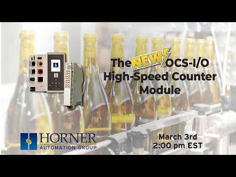 The NEW OCS-I/O High-Speed Counter Module