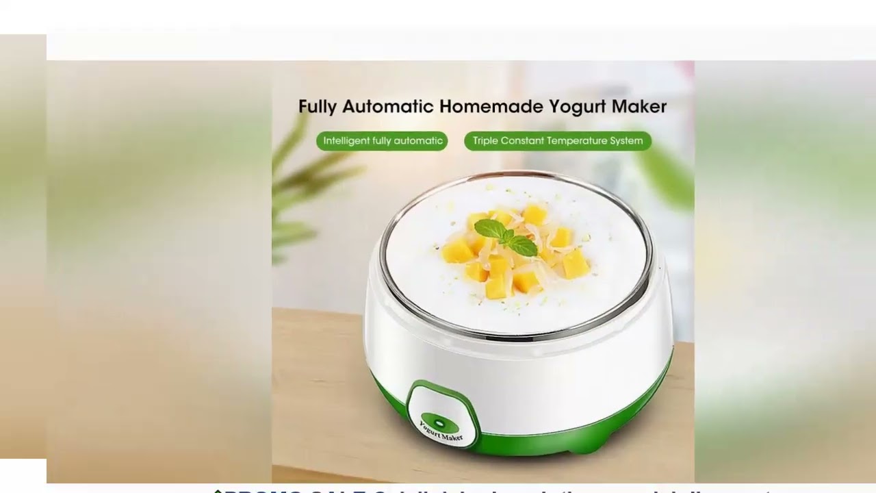 Electric Mini Yogurt Maker 1L Automatic Multifunctional 220V Household Rice Wine Maker DIY Yogurt An