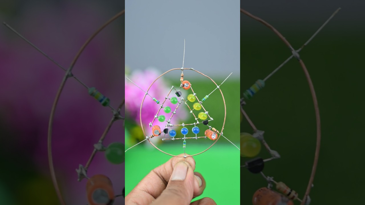 DIY LED Blink Project | Simple Blinking Circuit Using BC547 Transistor 