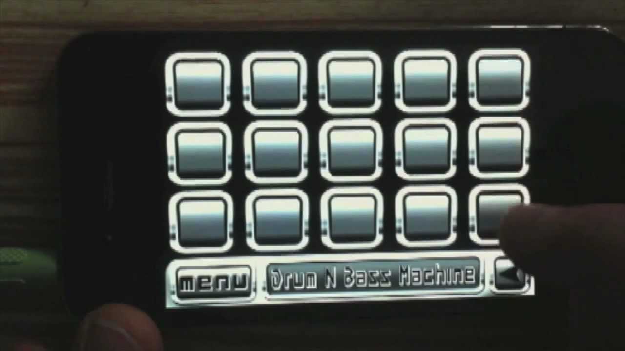 Drum and Bass Machine Teaser Drum N Bass app for iPhone YouTube