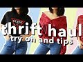 TRY-ON THRIFT HAUL + TIPS (Philippines)