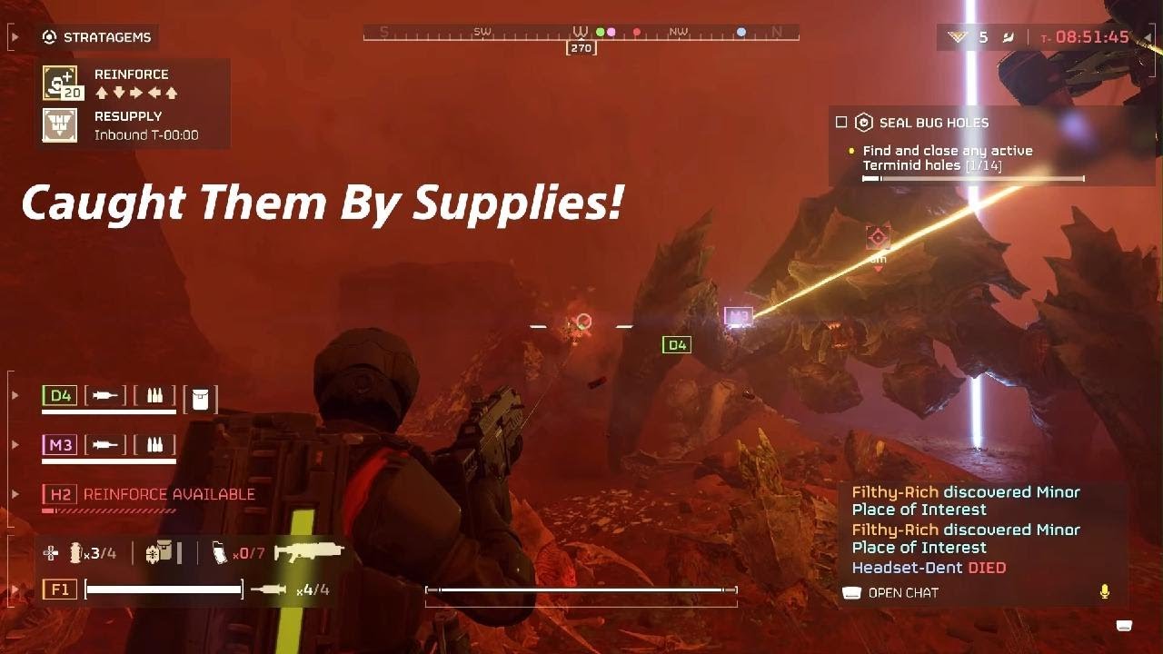 HELLDIVERS 2 - Caught Them By Supplies! Trophy / Achievement - YouTube