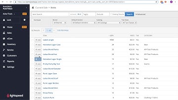 Lightspeed Retail Fee Button