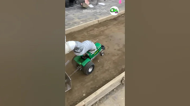 Nitro John Deere radio control tractor is tuned up