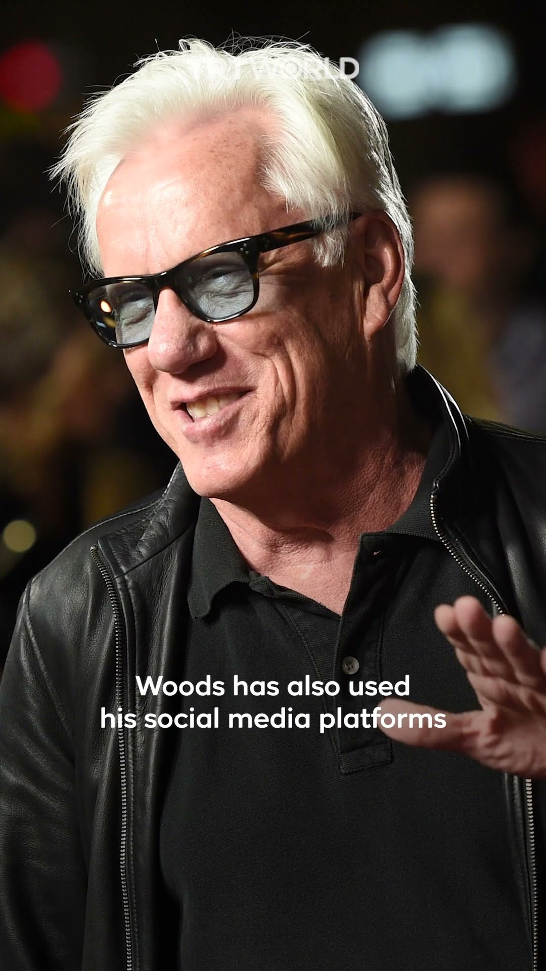 American actor James Woods’s inflammatory views and actions