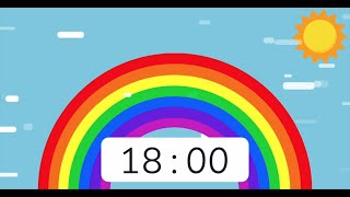 Rainbow Timer 18 Minute 🌈
