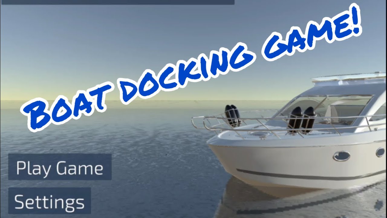 Boat Master Boat Docking Sim - YouTube