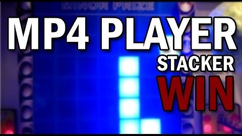 ARCADE STACKER MP4 PLAYER WIN (BEST MINOR PRIZE EVER?!)