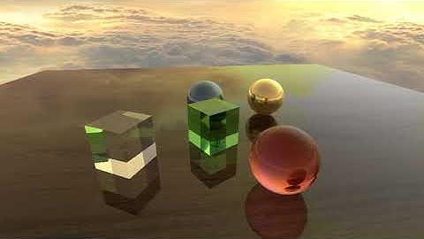 Simple Python Ray Tracer with Source Code
