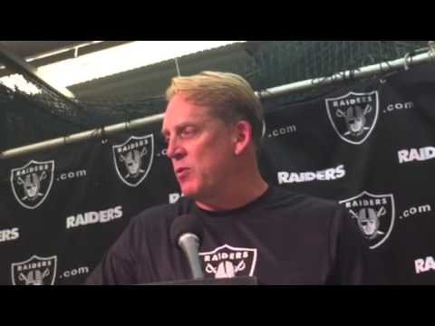 Jack Del Rio Interview Oakland Raiders Head Coach #AZvsOAK