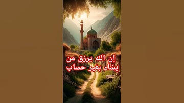 إن الله يرزق من يشاء بغير حساب تلاوة خاشعة للقارئ الشيخ محمد الفقيه سورة آل عمران #quran #تلاوة_خاشع