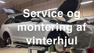 Service Og Montering Af Vinterhjul