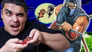 JOGO PRA QUEM É FERA! - Ninja Gaiden do Nintendo 8-Bits